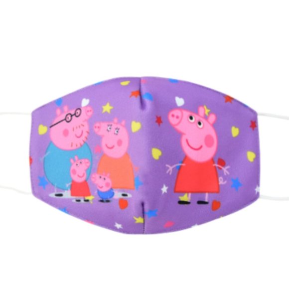 4 Pcs Kids Pig Mask Reusable Cotton Face Mask - Picture 4 of 8